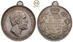 Oscar II 25 års regjeringsmedalje 1872-1897 Kv.01