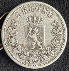 1 krone 1898 Kv.1/1+