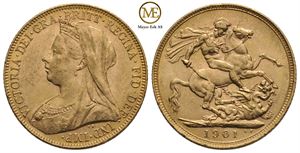 Sovereign Victoria 1901. Kv.01