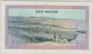 50 pounds Isle of Man 1983. Kv.0