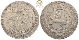 4 mark 1696 Christian V. Kv.1+