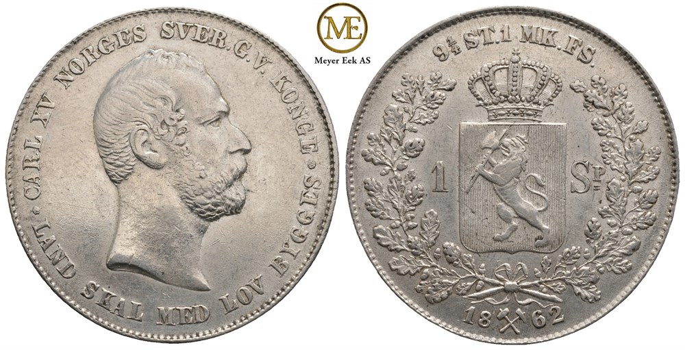 Speciedaler 1862 Carl XV. Kv.01