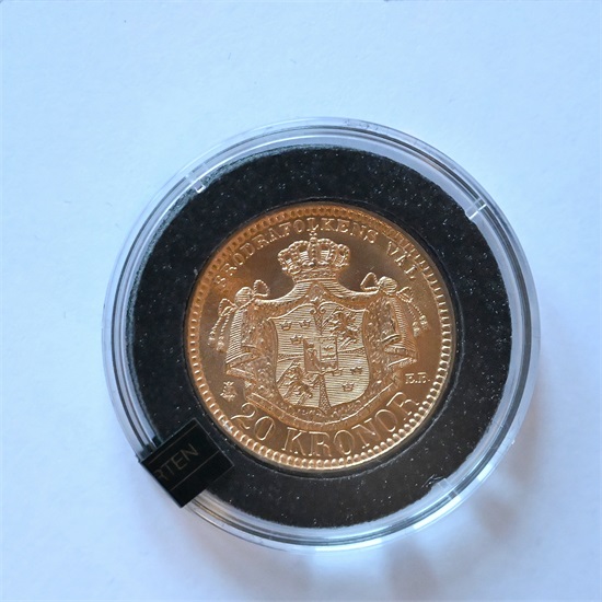 Sverige 20 kroner 1898 kv. 0