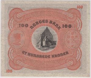100 kroner 1944 C.5278068.  Kv.1+/01