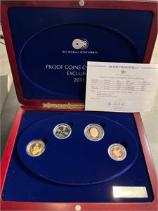 Proof Coins of Norway 2011. Proof