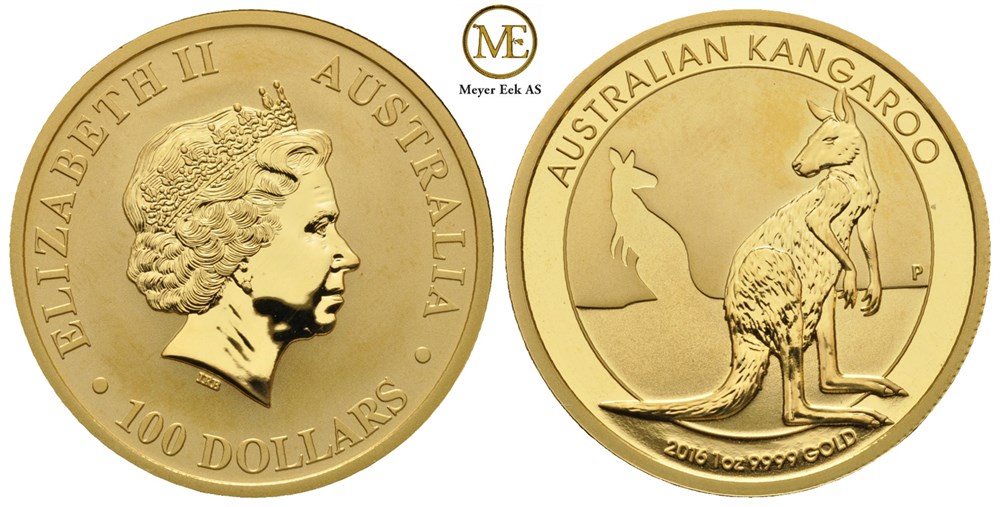 100 Dollars 2016 Elizabeth II. 1 oz. Proof