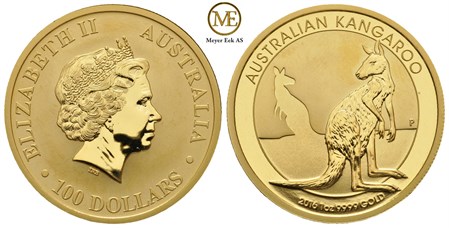 100 Dollars 2016 Elizabeth II. 1 oz. Proof
