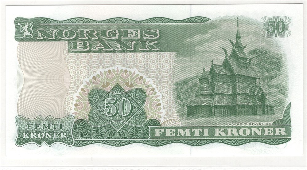 50 kroner 1983 R. 66 EPC. Kv.0