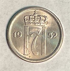 10 øre 1952 kv 0