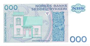 Spesialtrykk fra Norgesbank 1995. Kv.0