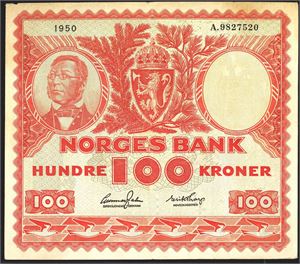 100 kr 1950A kv. 1