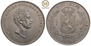 Speciedaler 1855 Oscar I. Kv.0/01
