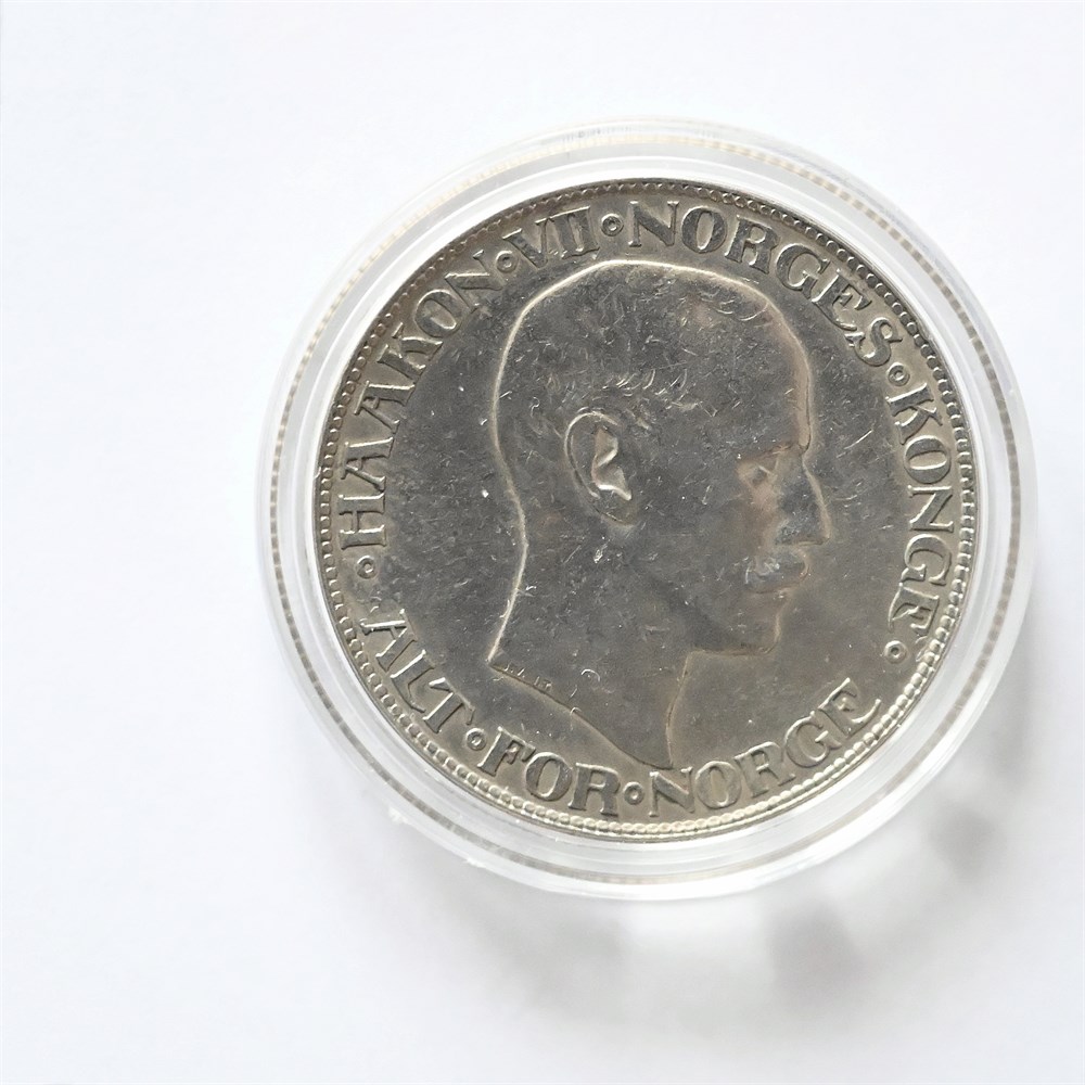 Norge 2 kroner 1917 kv. 1+
