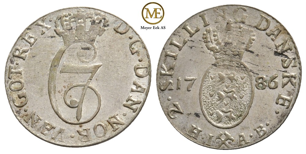 2 skilling 1786 Christian VII. Kv.01