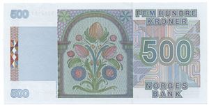 500 kroner 1994 VI utg. Kv.0