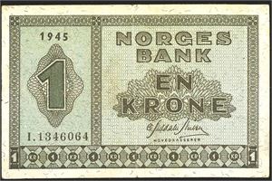 1 kr 1945I kv. 1-