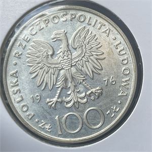 Polen 100 zloty 1976 Kv.Proof