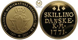 Trøndelag Numismatiske Forening 50 år i gull