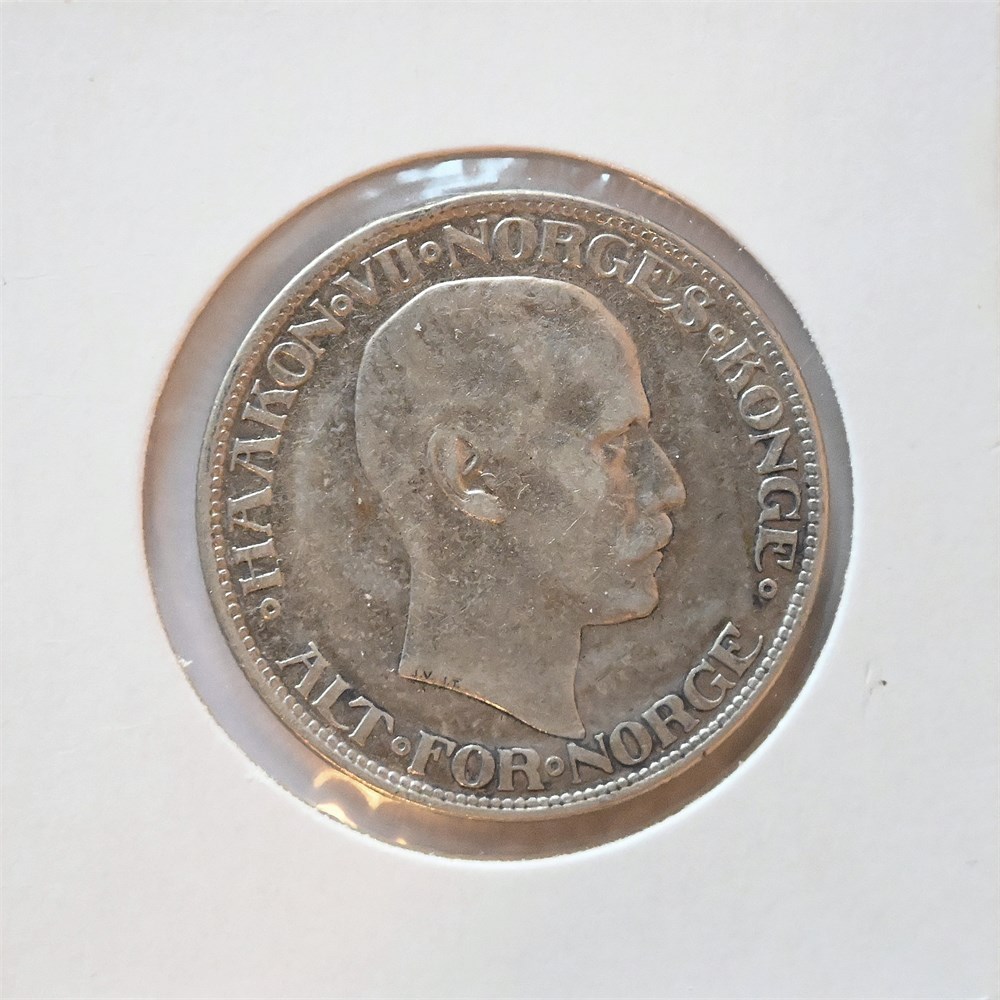 Norge 2 kroner 1912 kv. 1/1+