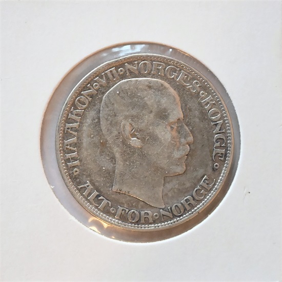 Norge 2 kroner 1912 kv. 1/1+
