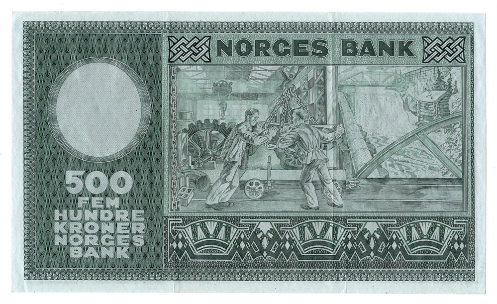500 kroner 1960 A.1328241. Kv.1+/01