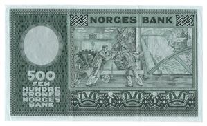 500 kroner 1960 A.1328241. Kv.1+/01