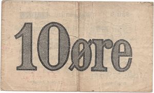 10 øre 1935/36 U. SN Spitsbergen. Kv.1-