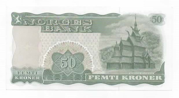 Norge 50 kroner 1983 R kv. 0