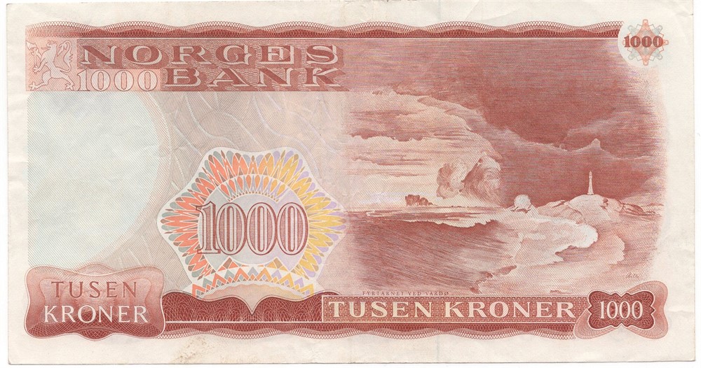 1000 kroner 1985 C.9569994. Kv.1