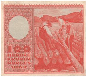 100 kroner 1951 B.3414577. Kv.1+