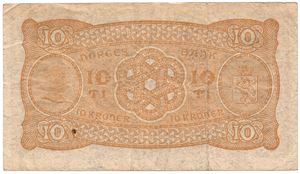 10 kroner 1924 L.4126184. Kv.1