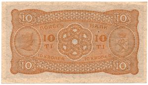 10 kroner 1935 U.05633965. Kv.01