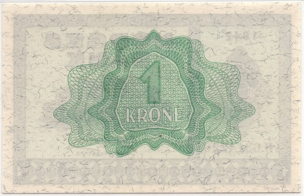 En krone 1942 D.6314226. Kv.0