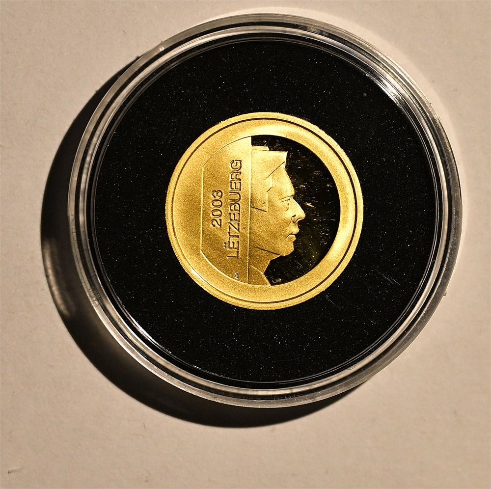 Luxemburg 5 euro 2003 kv. Proof