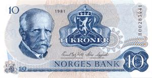 10 kroner 1981 HO erstatning