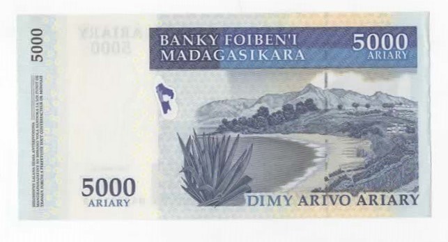 Madagaskar 5000 ariary u/år (2003) kv. 0/01