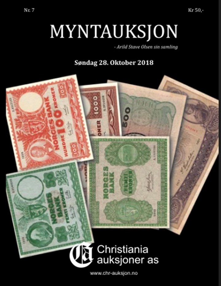 Auksjon nr.7. Samlingen til Stave Olsen