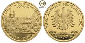 100 euro gull 2008 Tyskland. Proof