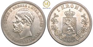 1 krone 1897 Oscar II. Kv.0