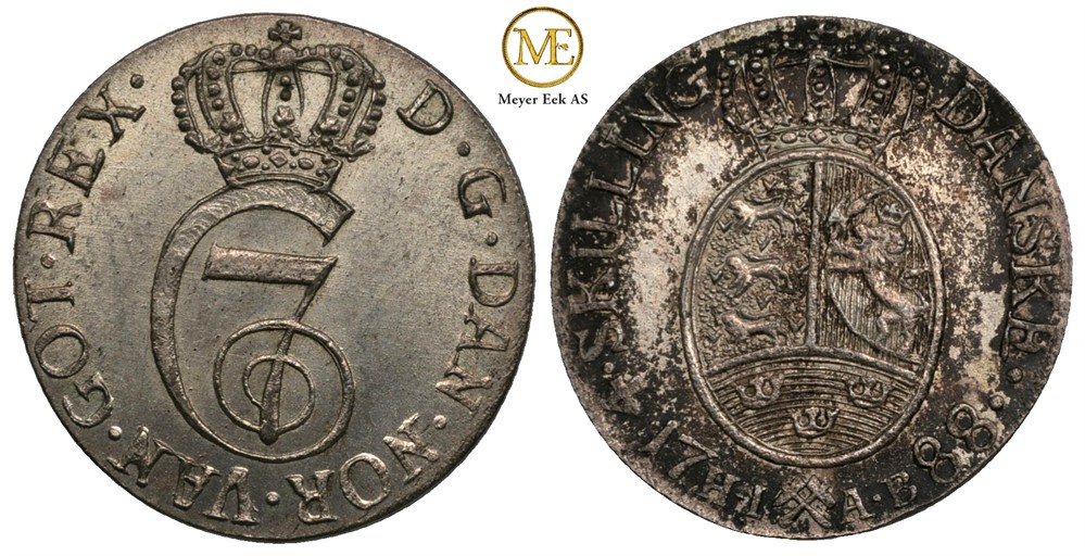 4 skilling 1788 Christian VII. Kv.0
