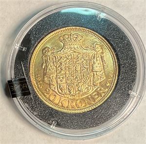 20 kr 1913 Danmark kv 0/01