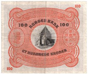 100 kroner 1943 C. Kv.1