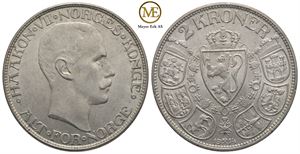 2 kroner 1914 Haakon VII. Kv.01