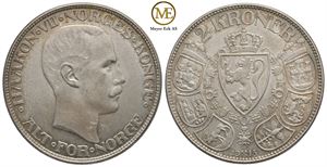 2 kroner 1915 Haakon VII. Kv.0/01