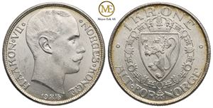 1 krone 1915 Haakon VII. Kv.0