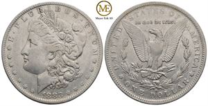 Morgan dollar 1883. Kv.1/1+