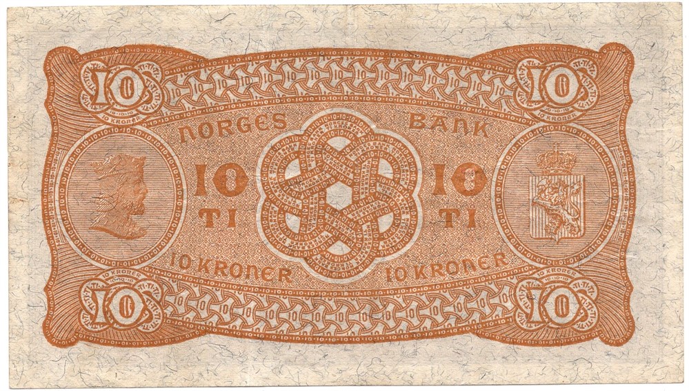 10 kroner 1930 P.3525918. Kv.1+