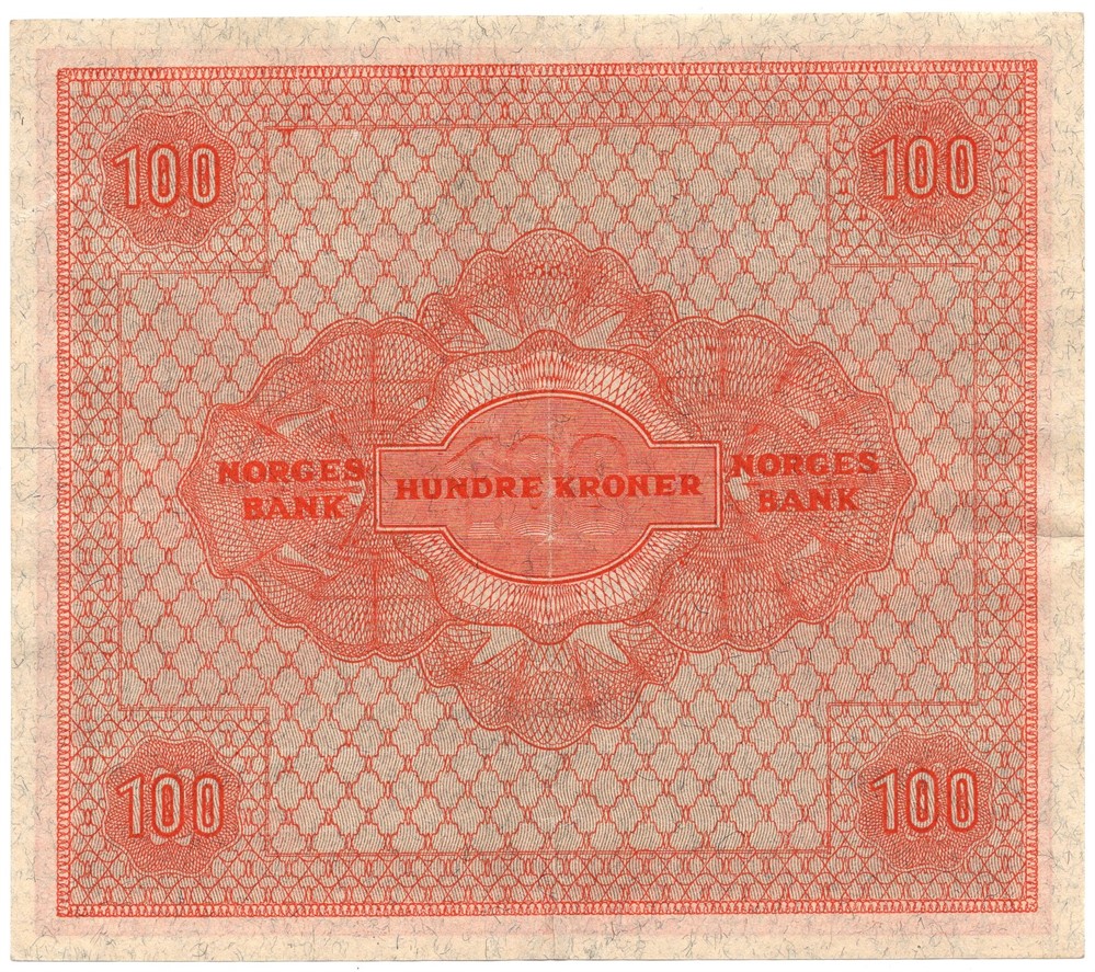 100 kroner 1946 B.1024139. Kv.1+
