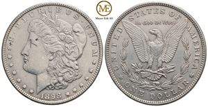 Morgan dollar 1898. Kv.01