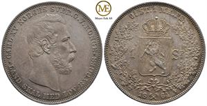 Speciedaler 1864 Carl XV. Kv.0